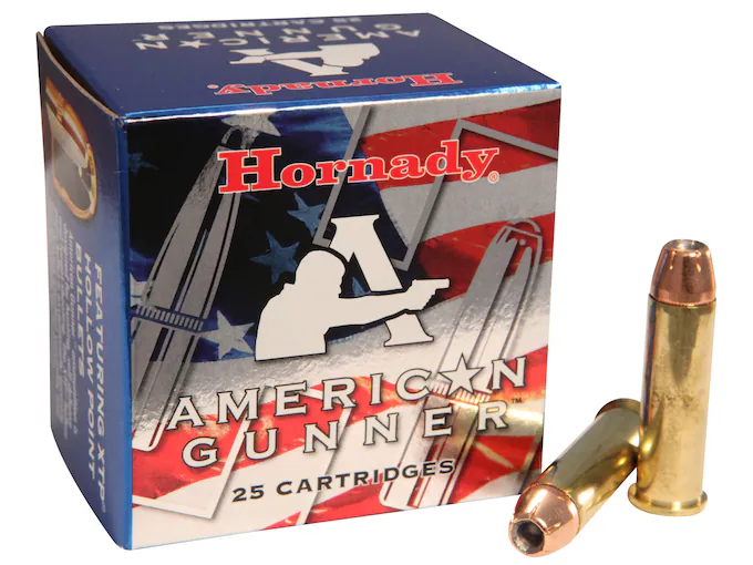 Authentic Hornady American Gunner 357 Magnum Ammo 125 Grain Hornady XTP Jacketed Hollow Point Box of 500