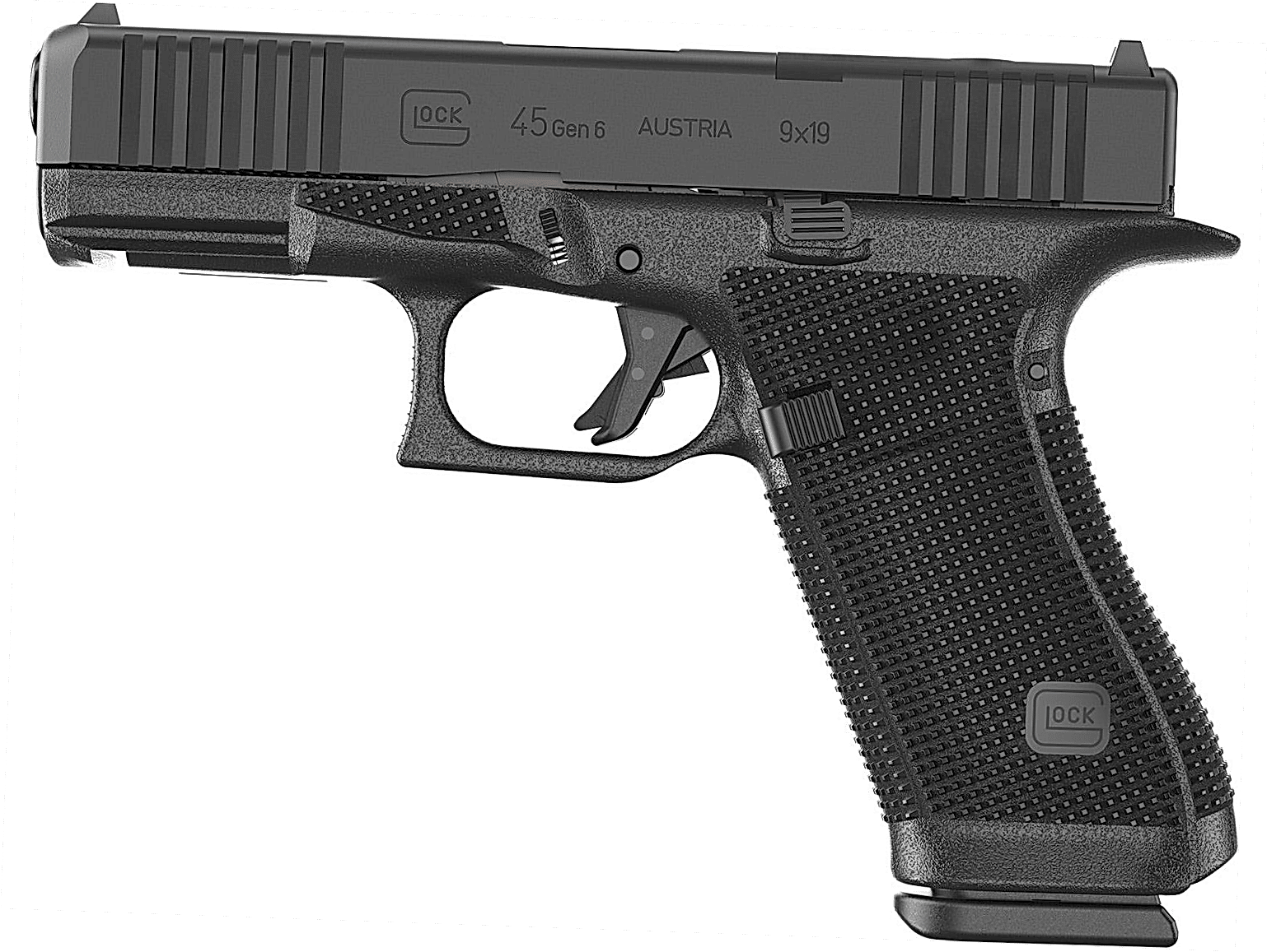 Glock 45 Gen 6 MOS 9mm 4.02″ Barrel 10-Rounds – 9mm