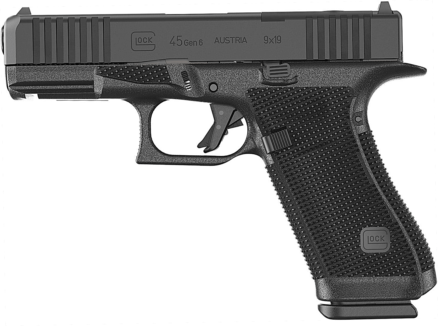 Glock 45 Gen 6 MOS 9mm 4.02″ Barrel 17-Rounds – 9mm